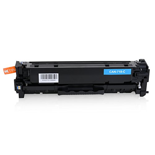 5 Toner für Canon 718 – 2659 2660 2661 2662 B002 – I-Sensys LBP-7200 7210 7660 7680 C CDN CN Series MF-8330 8340 8350 8360 8380 8500 8540 8550 8580 CDN CDW CD Series - 3