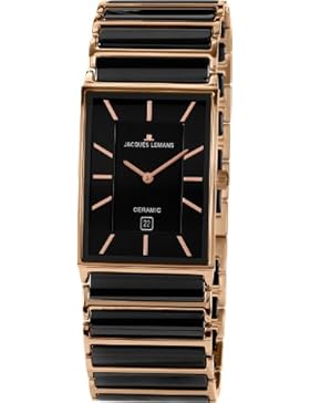 Jacques Lemans Herren-Armbanduhr Analog Quarz 1-1593D