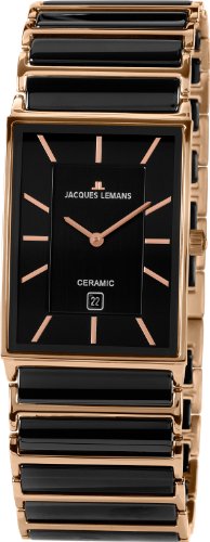 Jacques Lemans Herren-Armbanduhr Analog Quarz 1-1593D