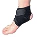Produktbild sumaju Knöchelbandage Brace Strap Fuß Stabilisator Displayschutzfolie für Plantarfasziitis Sehnenentzündungen Verstauchung Running Fußball, schwarz
