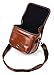 Produktbild RETRO Tasche in Braun VINTAGE Kamera Bag für Sony DSC-RX100, Sony DSC-HX60, Sony DSC-RX 100 III, Sony DSC-W810, Sony DSC-WX220B Kameras