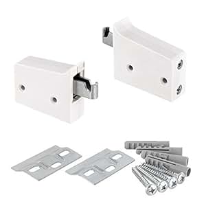 JVHLOV Schrankaufhänger Set - 6 Halterungen Bis 130 Kg Tragkraft
