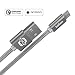 GeekCases Nylon [1M - 3.3 Ft.] Braided Micro USB 2.4A Fast Charging Cable - GREY RS.349.00
