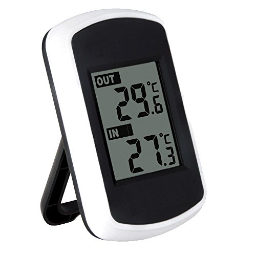 INIZIO LCD Digital Funk Thermometer Für Den Innen Außentemperaturmessung - 3