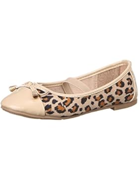 Kinder Schuhe für Mädchen, Z-211, BALLERINAS, LEOPARDEN-OPTIK SLIPPERS, Synthetik in hochwertiger Lederoptik und...