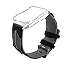 Produktbild MeiC Power Apple Watch Series 3 42mm Armband iWatch Band Silikonarmband mit Klassischer Edelstahl Metall Schließe Sport Uhrenarmband für Apple Watch Series 3 / 2 / 1, Sport / Edition Alle Modell