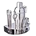 Produktbild TYJH Barkeeper Set Von 7 Edelstahl-Cocktail-Set 550Ml Barkeeper Set Aus Holz