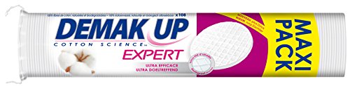 Demak'Up Duo+ - Cotton Pads for Removing Make-Up (3 Packs of 108 each)