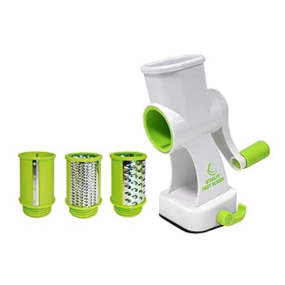 BEST DIRECT Starlyf fast slicer As seen on TV Trancheuse Légumes Multifonction Professionnelle - Coupe Légumes & Fruits avec Différentes Lames, Couteau en Acier