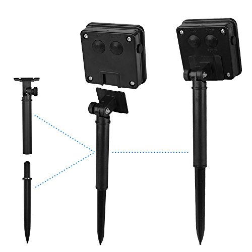 Led Solar Lichterkette Blüten, (7M) 50 LED Wasserdicht Weihnachtsbeleuchtung Außen für Garten, Bäume, Terrasse, Weihnachten, Hochzeiten, Partys, Innen- und (Mehrfarbig) - 6