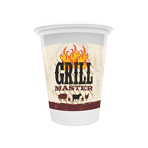 Preisvergleich Produktbild Creative Converting 8 Zählen Kunststoff Tassen, BBQ Master