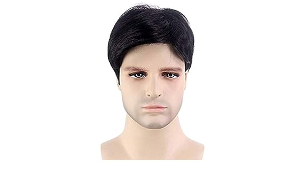 Buy Smart Hairs Synthetic Fiber Short Straight Hair Wig For Men