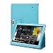 Produktbild samLIKE Case Cover für 10 10,1 Zoll Android Tablet PC Universal Leder Standplatz Hülle ( Blau)