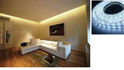 Tira LED para interior iluminación iluminar 5 metros 300 LED 24 W luz blanca