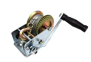 Breewell 1200 LB (545 kg) Gear Winch for Boat Truck Car Trailer ATV Heavy Duty Cable Hand