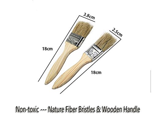 10 Stück Marshmallow Bratstäbchen Teleskopiert auf 85cm Packung aus 10 Edelstahl Rotierende Smores Spieße Anti Skid Griff für Barbecue Spieße, BBQ, Camping, Hotdog Forks | Bonus: Aufbewahrungstasche, BBQ Pinsel - 4