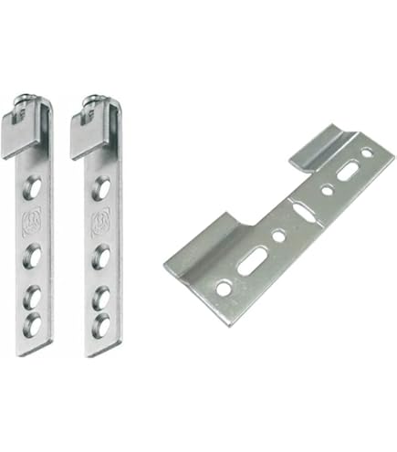 Clip Per Gambe Mobili Amig | Mod. 10 Da 27mm | Per Battiscopa In Armadi Bassi | Plastica Nera - Foto 12