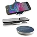 Produktbild dreiF Induktive Ladestation Qi Ladegerät Wireless Charger für alle kompatiblen Handys Smartphones von Apple iPhone Samsung Galaxy Nokia Huawei LG Sony Xperia Google Microsoft Xiaomi HP
