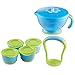 Nuby Muncheez Steam N' Mash and Freezer Pots Set