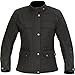 Produktbild MWP088/BLK/LM - Merlin Buxton Ladies Wax Motorcycle Jacket M Black