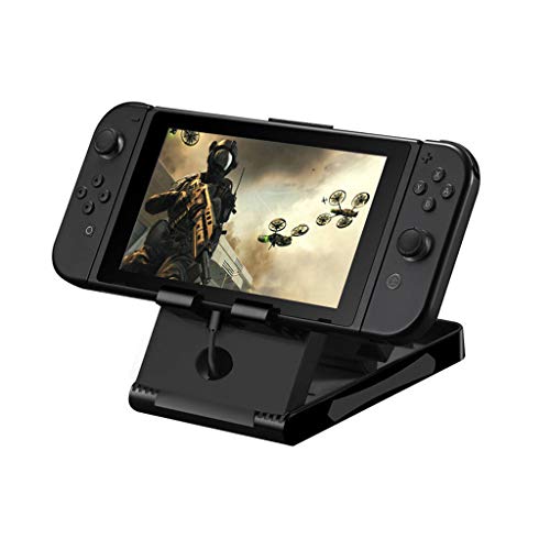 Preisvergleich Produktbild Fcostume Für Nintendo Switch Halter Halterung Stand Dock Cradle Spielekonsolen-Zubehör (Schwarz)