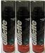 3x GILLETTE SHAVING GEL COMFORT GLIDE FORMULA 200ML