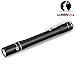 Produktbild Lumintop iyp365 LED Pen Light mit luxuriöser Messing Ringe 2 Way Mode-Schalter tragbar Pen Taschenlampe + 2 x AAA Alkaline Batterie Max 200 Lumen CREE XP-G2 R5 Max Beam 60 m 3 Modi Wasserdicht