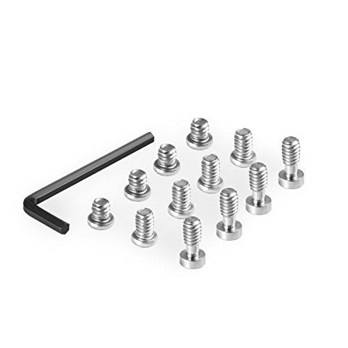 SMALLRIG 1/4'' Vis Pack (12 pcs) avec Clé Allen pour Camera Trépied etc. - 1713