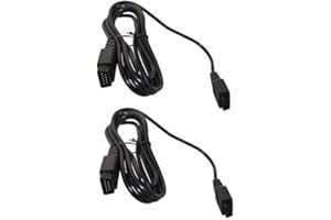 Kabalo Controller Extension x 2 Lead Sega Genesis Cable for Mega Drive Master System Original