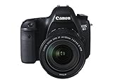 Canon EOS 6D - Cámara réflex digital de 20.2 Mp (pantalla 3.2', estabilizador óptico, vídeo Full HD, GPS), color negro - kit con objetivo EF 24-105 3.5-5.6 IS STM
