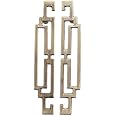 Tomotato 2 Sets Furniture Handle, Zinc Alloy Ring Drawer Pulls For Home Cabinet Cupboard Wardrobe Door Drawer(Red Copper