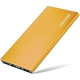 Krecoo Portable Power Bank 20000mAh External Battery Pack Ultra Thin Cell Phone Charger Flash Lights Charge For iPhone,iPad &amp; Samsung Galaxy &amp; More