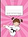 Produktbild Karate Wide Ruled Notebook: Pink Girl