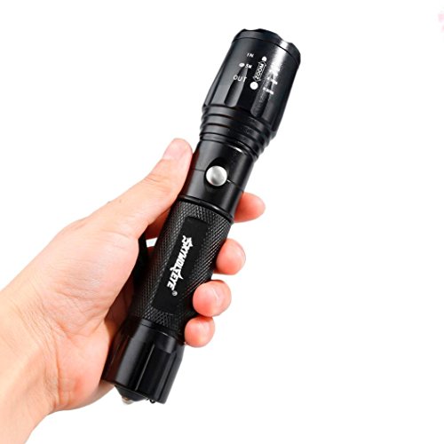 Oyedens Bevorzugte 5000lm Cree Xm-L T6 LED Wiederaufladbare Taschenlampe Lampe Ac + LadegeräT - 5