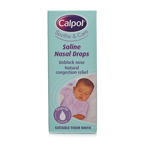 Calpol Soothe & Care Saline Nasal Drops 10ml