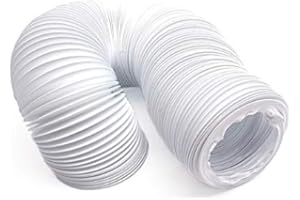 HOME EQUIPEMENT Mantel für Wäschetrockner, Durchmesser 90 mm, Länge 3 m