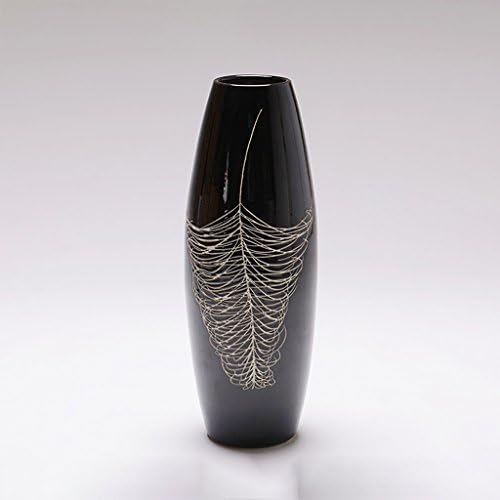 Hyun times Floor Vase Ceramic 19 * 60cm (Waist Drum) European Living Room TV Cabinet Wedding Gift Creative Flower Decoration