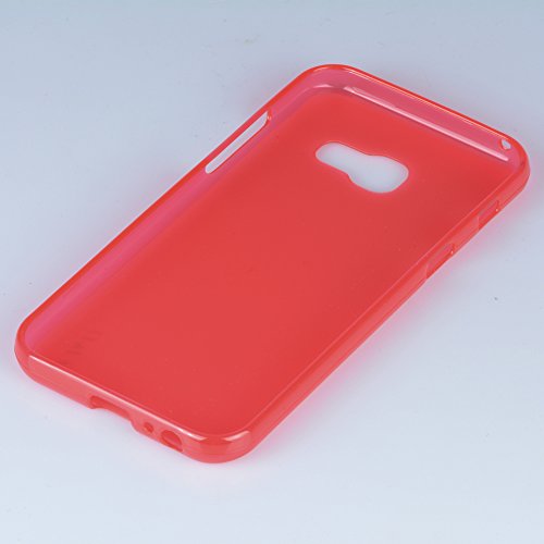Galaxy A5  2017 Version  Funda  J D  Coj  n Fino   Parachoques Ligero   Protecci  n contra Ca  das  Resistente Funda TPU Protectora para Samsung Galaxy A5  Release in 2017  - Rojo