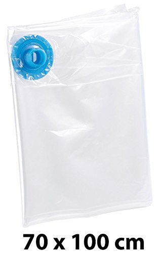 PEARL 9er-Set Vakuum-Beutel, zur Saugkompression, Bügelhaken, 70 x 100 cm - 2