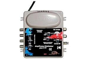 Elap Amplificateur TNT 2 entrées / 4 Sorties 341050