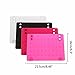 LEAPCROWN Super Light Weight Premium Stability Heat Resistant Silicone Mat White