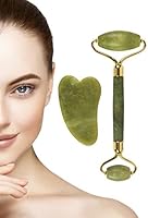 Best Jade Roller & Gua Sha Scrapping Tool Set by BRANFIT - Ultimate Skin Care Solution for Anti-Aging & Anti-Wrinkle -...