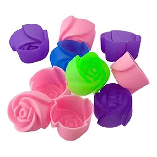 Preisvergleich Produktbild Ndier DIY Wiederverwendbare Silikonbackform für Kuchen, Gelatine, Snacks, Eiscreme, Schokolade, 1 Stück