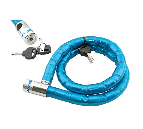 Schloss rotulas Stahl gefüttert PVC-Mountainbike MTB und Moto 2965