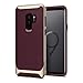 Price comparison product image Spigen® [Neo Hybrid] Galaxy S9 Plus Case with Flexible Herringbone Pattern Protection and Reinforced Hard Bumper Frame for Samsung Galaxy S9 Plus (2018) - Burgundy - 593CS22944