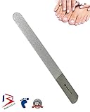 BeautyTrack New Diamond Deb Foot Skin & Nail File Steel 7.5" Podiatry / Chiropody