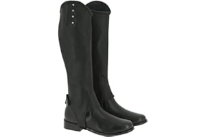 Norton 913107203 Demi-Chaps Strass Unisexe Noir Taille Unique