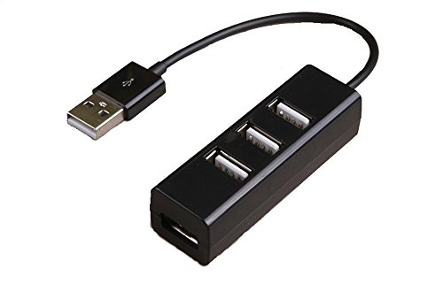 Premium 4-Port-Anschlüsse USB-Hub Erweiterung High Speed USB 2.0 Multi-USB-Naben-Teiler-Schalter-Leitung Adapter-Kabel für PS3, Xbox, Wii, PC, MAC, Laptop, Notebook, Macbook, NetBook, Tablet, Tab, Unterstützung für Windows Vista / 7 / Mac - Part Of The Crazy4fones Zubehör Bereich