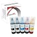 Produktbild PerfectPrint Kompatible Tintenflasche Ersatz für Epson EcoTank ET-2700 ET-2750 ET-3700 ET-3750 ET-4750 102 (Schwarz/Cyan/Magenta/Gelb, 5-Pack)