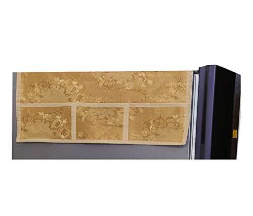 Kuber IndustriesTM Decorative Fridge Top Cover (Golden) RS.249 (50.00% Off) - Amazon